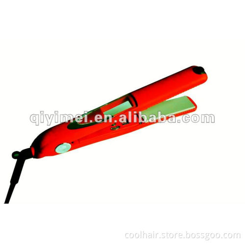 Red Vibrating & Straightening Hair Iron by Fahrenheit